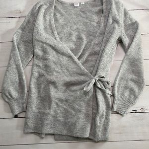 Wrap tie Maternity Sweater